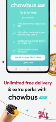 Chowbus Asian Food Delivery android App screenshot 1